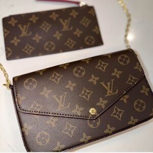 Monogram Clutch